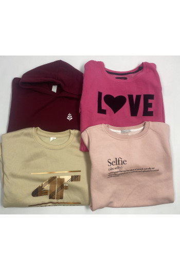 Zestaw Odzieży Damskiej – 4 BLUZY (Spersonalizowany Rozmiar)|CA3|