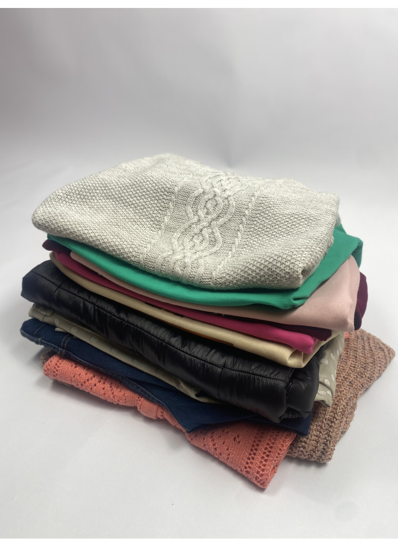 Zestaw Odzieży Damskiej –15szt Dobór losowy (Spersonalizowany Rozmiar) |CA4|